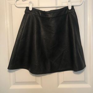 Leather Skirt